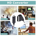 Pikkukuva 3 / 8: HDMI-SCART-sovittimen signaalimuunnin Audio-videokaapeli 1M