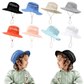Miniatyrbillede 10 af 10: Bucket Hat Beach Cap SORT black