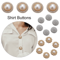 Miniatyrbilde 4 av 10: Metall Rhinestone Buttons Skjorte Buttons 23MMC C 23MMC