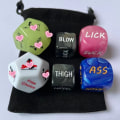 Pikkukuva 1 / 8: Sexy Dice Set Game Dice 6 kpl 6 kpl 6PCS