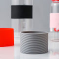 Miniatyrbillede 2 af 10: Flaske Sleeves Silikone Cup Sleeve SORT SORT black
