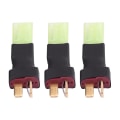Miniatyrbillede 1 af 10: 3 stk T Plug Into Mini til Tamiya Plug Adapter Connector T PLUG T Plug Male