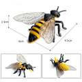 Miniatyrbilde 1 av 8: Bee Ornaments Naturtro modell STYLE 3 STYLE 3 Style 3