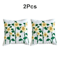 Miniatyrbillede 1 af 6: 2 Stk Pudebetræk Sofa Pudebetræk Pudebetræk 2Pcs