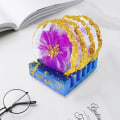 Miniatyrbilde 5 av 10: Epoksyharpiksstøpeformer Coaster-form C C C