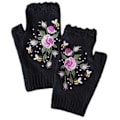 Pikkukuva 1 / 10: Neulotut Fingerless Gloves Fingerless Gloves MUSTA black