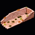 Miniatyrbilde 8 av 10: Mini Murstens Silikonform Flis Modellform 1 1