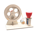 Miniatyrbilde 4 av 4: Håndsveivgenerator Håndgenerator vitenskapelig eksperimentsett 1pcs