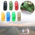 Pikkukuva 4 / 10: 3kpl suojaklipsit Alligator Clip Hook RED Red