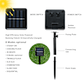 Miniatyrbild 3 av 9: Solar Garden Lights Mushroom Fairy String Lights multicolor