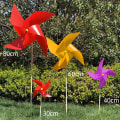 Pikkukuva 3 / 10: Värikäs Sunflower Windmills Layout Pinwheels Lelut 6 6 6