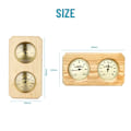 Miniatyrbillede 2 af 10: Vægmonteret termo-hygrometer Termometer hygrometer Vertically