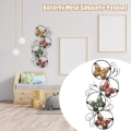 Miniatyrbilde 8 av 9: Metall sommerfugl hage ornament 20080MM 20080mm