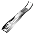 Miniatyrbillede 1 af 10: Vandmelon Slicer Cutter Vandmelon Gaffel Frugt Forks Slicer
