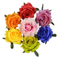 Pikkukuva 4 / 10: 10 kpl Keinotekoisia ruusuja Fake Roses VALKOINEN white