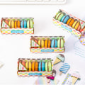Miniatyrbilde 6 av 10: Viskelær for barn Macaron Eraser Student Rubber