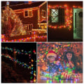 Miniatyrbild 8 av 10: Solar Fairy String Lights LED Lights String MULTICOLORED 50 Multicolored 50 Leds-50 Leds