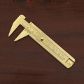 Miniatyrbillede 4 af 10: Messing Vernier skydelære glidemåler DOBBELT SKALA DOBBELT SKALA Double Scale