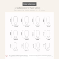 Pikkukuva 2 / 8: 24 kpl Fake Nails pitkät ranskalaiset Z650 Z650 Z650