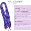 Pikkukuva 7 / 10: Dreadlocks Extensions Hiustenpidennykset KELTAINEN yellow