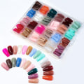 Miniatyrbilde 1 av 10: 576stk Fake Nails Long SET02 SET02