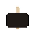 Pikkukuva 1 / 10: 10 kpl / set Blackboard Clip -ilmoitustaulu 05 05 05