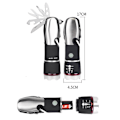 Miniatyrbillede 2 af 10: Lommelygte Teleskopisk Zoom Lommelygte USB-opladningslygte
