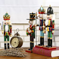 Miniatyrbillede 7 af 10: Jul Nøddeknækkeren Soldat Doll Ornament C C C