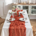 Miniatyrbild 1 av 9: Bohemian Table Flag Twists Bordsduk BRUNT brown