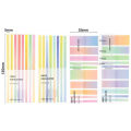 Miniatyrbillede 3 af 10: Sticky Notes Memo Pad Tabs C C C