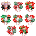 Miniatyrbillede 3 af 10: Juleballon Julefolieballoner STYLE 5 STYLE 5 Style 5