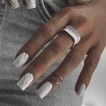 Miniatyrbillede 5 af 7: 24stk False Nails Short Square W346 W346 W346