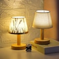 Miniatyrbillede 4 af 10: Stofbordlampe Skrivebordslampe A A A