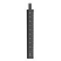 Miniatyrbillede 1 af 8: Blyant Geometrisk Tegning Lineal Matematik Geometri Værktøj SORT Black