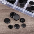 Miniatyrbilde 5 av 8: 141 Stk Hullplugger Knapp Metallplugg Plugg Sortiment