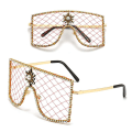 Miniatyrbillede 4 af 10: Rhinestone Mesh Glasses Y2K Solbriller C06 C06 C06
