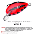 Miniatyrbilde 1 av 10: 3 STK Soft Frog Fishing Lures Mini Soft Lure E E E