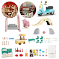 Miniatyrbillede 3 af 10: Simuleringsmøbler Skovfamilielegetøj TYPE C TYPE C Type C