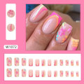 Miniatyrbilde 4 av 10: Falske Nails Fake Nials W1054 W1054 W1054
