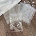 Pikkukuva 1 / 10: 100 kpl Itsesulkeutuva pussi Zip lock 100 KPL 9X13CM 100 KPL 100pcs 9x13cm