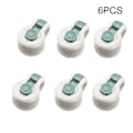 Miniatyrbillede 1 af 9: 6 Stk Madras Spænde Tæpper Fastener Clip GRØN Green