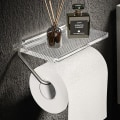 Miniatyrbild 8 av 10: Toalettpappershållare Toalettpappersrullhållare GULD gold