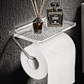 Pikkukuva 8 / 10: WC-paperiteline WC-paperirullan pidike SILVER silver