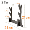 Pikkukuva 4 / 10: Samurai Sword Stand Display Rack 3 TIER 3 TIER 3 Tier