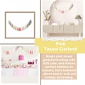 Pikkukuva 3 / 6: 1 kpl Tassel Garland Boho Juhlakoristeet Helmiseppele 1 Pcs