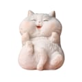Miniatyrbilde 1 av 10: Resin Cat Statue Bobblehead Ornament 4 4 4