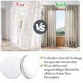 Miniatyrbilde 7 av 8: Magnetiske dukklemmer Magnetiske gardiner Vekter HVIT white
