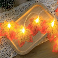 Pikkukuva 3 / 10: LED Fairy String Maple Leaves Lamppu PUNAINEN 3M 20LEDS 3M 20LEDS Red 3M 20Leds-3M 20Leds