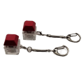 Miniatyrbillede 1 af 10: Keyboard Clicker med LED-lys Keyboard Fidget Toys RØD red