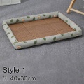 Miniatyrbillede 1 af 10: Sommer kattesenge rattanmåtte SMALLSTYLE 1 STYLE 1 smallstyle 1